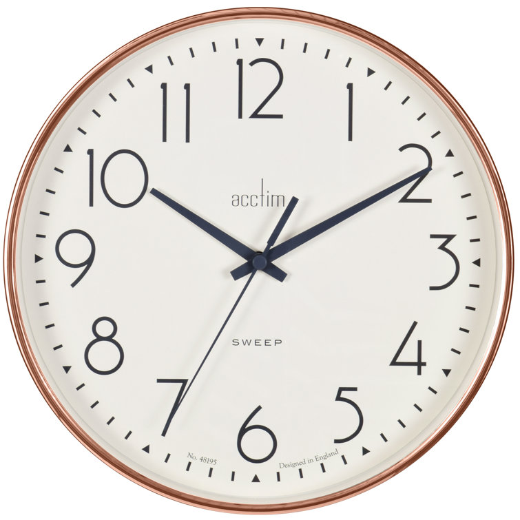 Acctim Wall Clock & Reviews Wayfair.co.uk